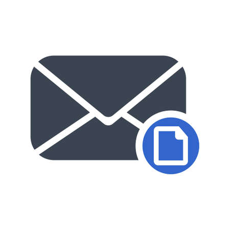 Draft email icon vector image