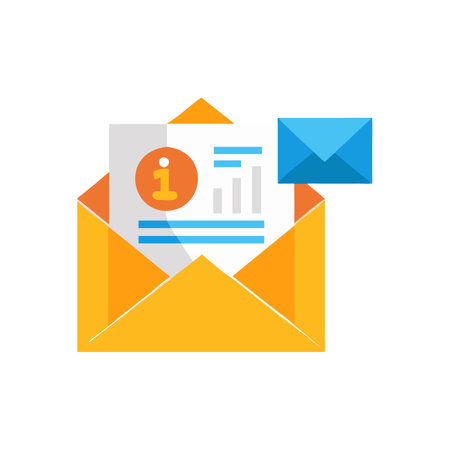 Strategic email marketing icon for campaigns