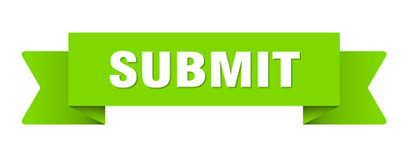 Submit ribbon submit ribbon isolated on transparent background Stock Photo